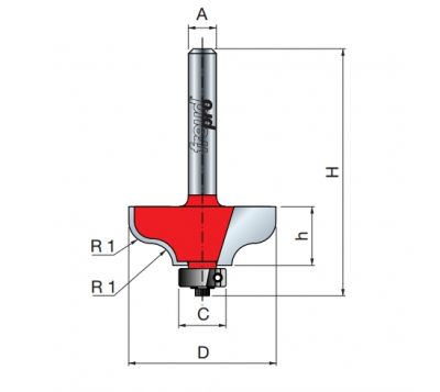 FRESA FREUD PRO 38-10206P- 6MM FREUD