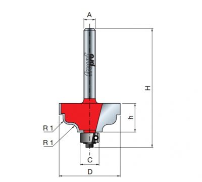 FRESA FREUD PRO 38-45206P- 6MM FREUD