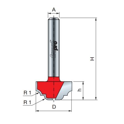 FRESA FREUD PRO 39-10206P- 6MM FREUD