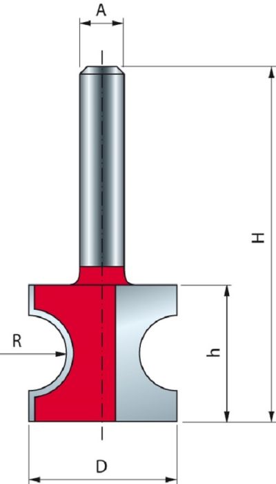 FRESA FREUD PRO 82-10206P- 6MM FREUD