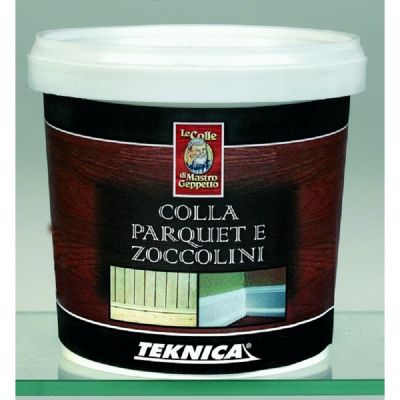 COLLA PARQUET E ZOCCOLINI 1 KG TEKNICA